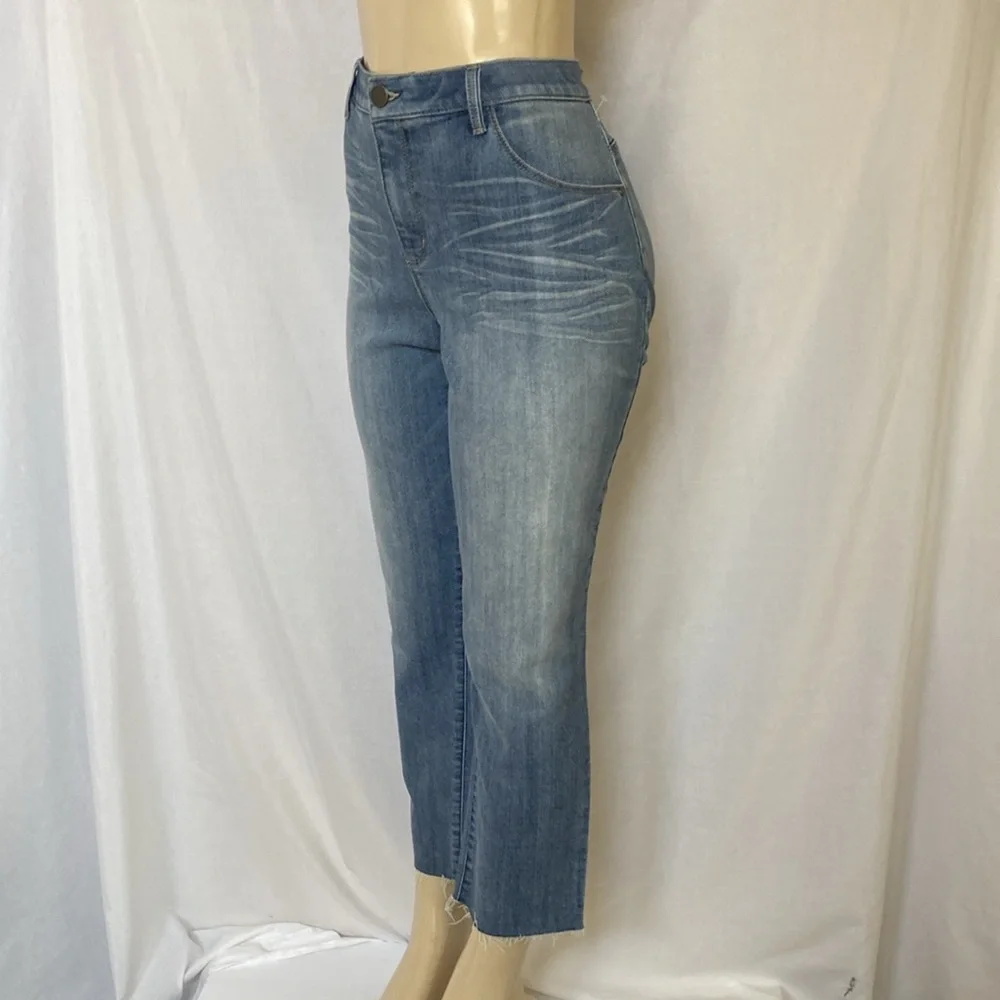 WIT & WISDOM Jeans Women’s Tummy Control Size 18W Raw Hem Ankle Skinny NWOT_4